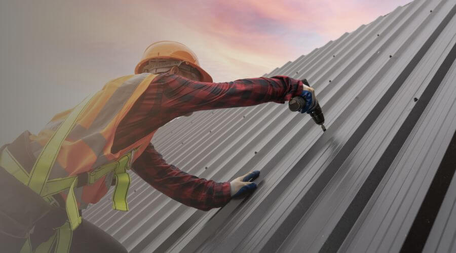 Professional metal roof installation in Brockwell, AR